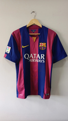 Camiseta Titular Fc Barcelona, Temporada 2014, 4 Rakitic (Usado)