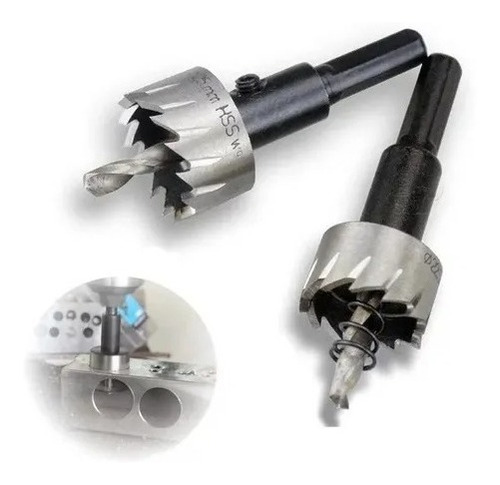 Imagen 5 de 7 de Set 5 Piezas Brocas Copa Para Metal 16 18,5 25 20 30 Mm