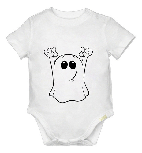 Pañalero De Halloween De Fantasma Espantando 3x2