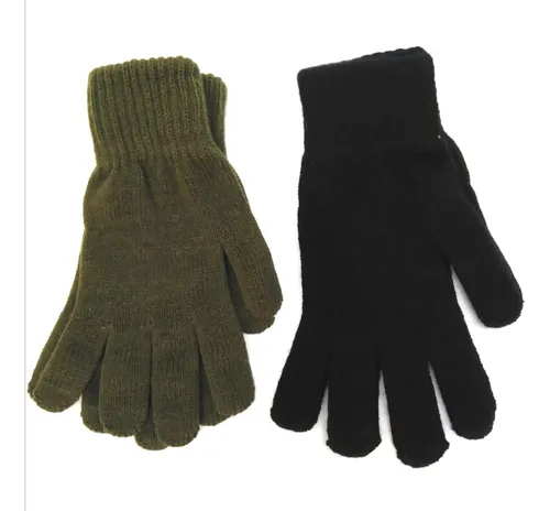 Guantes De Lana Térmicos Protección Clima Frio Invierno Uni 