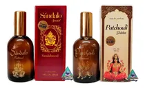 Comprar Kit Perfumes Concentrados Pachuli Y Sándalo 120ml Golden 