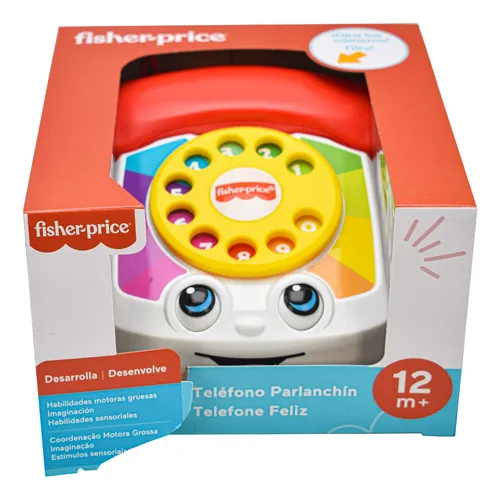 Juguete Interactivo Para Bebé Fisher Price Teléfono Parlanchín - Aliss