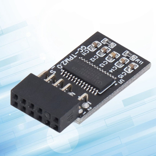 Tpm Module 2.0 Lpc Spi 12pin Seguridad De Cifrado De Tarjeta