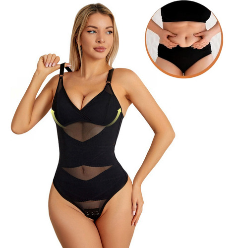 Faja Moldeadora Mujer De Malla Elásticas Y Transpirables