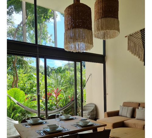 Departamento En Venta En Tulum, Mistiq Temple, Tipo Loft, Completamente Amueblado. Entrega Inmediata