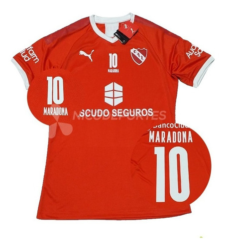 Camiseta Independiente Titular 2020 Homenaje Maradona