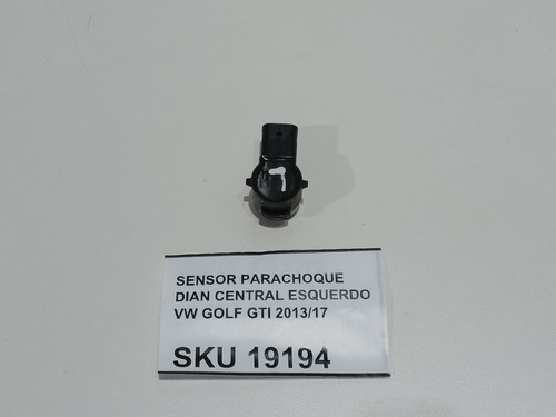 Sensor Parachoque Dian Central Esquerdo Vw Golf Gti 2013/17