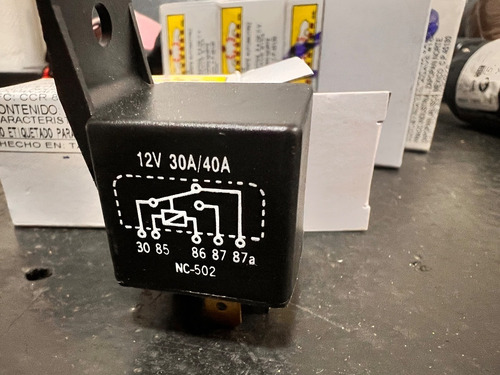 Relevador Ó Relay 5 Patas 30/40a 12v 10 Piezas Taiwan