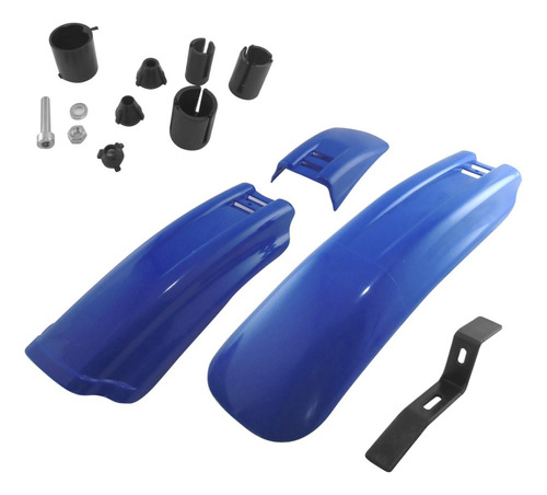 Salpicadera Para Bicicletas Roto Salrot0051 De Plástico Azul