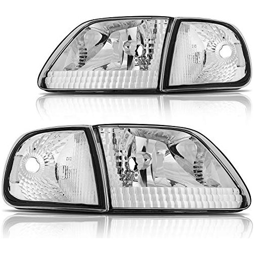 Repuesto De Conjunto De Faros Delanteros Lsailon Para Ford 1