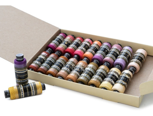 Imagen 3 de 6 de Hilos Para Coser Tomasito 20 Unidades X 90 Mts Gamas Color
