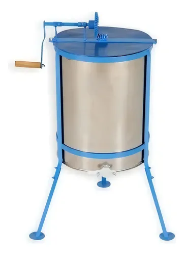 Centrífuga Extração De Mel Apicultura Inox 8 Quadros Zatti