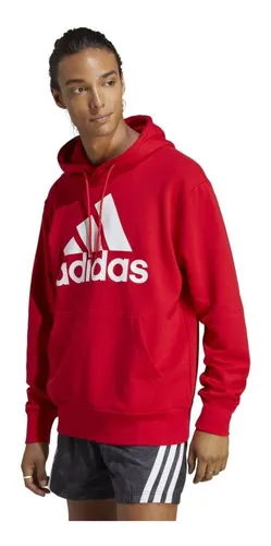 Moletom adidas best sale vermelho