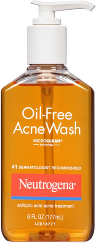 Neutrogena Oil-free Acne Wash 6 Oz (pack De 2)