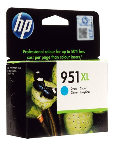 Imagen 3 de 7 de Cartucho Hp 951xl Cyan Magenta Amarillo Original 8610 8620