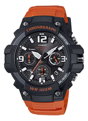 Reloj Casio Mcw 100h 4av Cronometro Sumergible