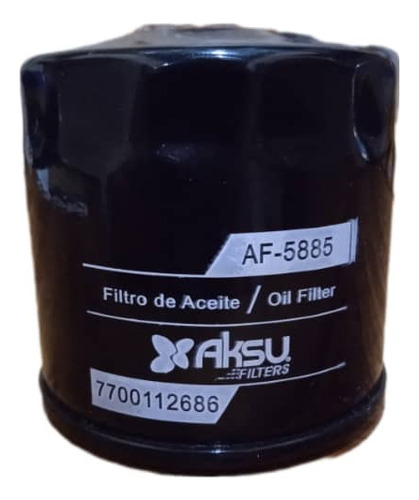 Filtro De Aceite Af-5885 Renault Twingo 8v 16v/festiva/clio