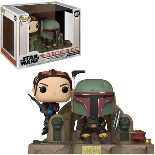 Funko Pop Moments Star Wasr Boba Fett & Fennec 486 Original 