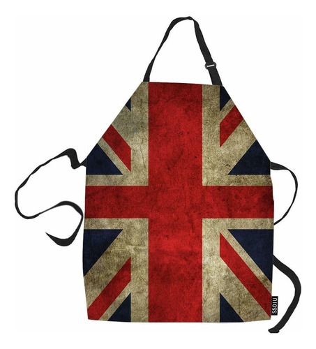 Delantal De Cocina De La Bandera Británica De Reino Uni Bbh1