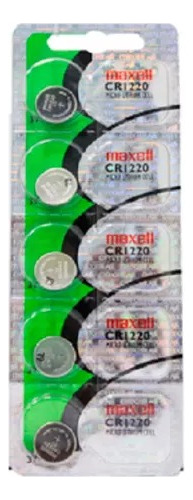 Pack 5 Pilas Cr1220 Cr 1220 Buttonhcell Reloj