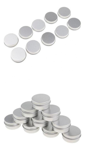 20 Unids Caja De Bálsamo De Labios Latas De Aluminio