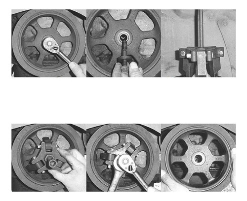 Kit Extrator De Balanceador Harmônico, Extrator De Polia