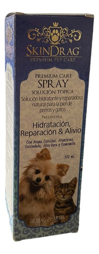 Skindrag Hidratacion & Reparacion Para Perros Y Gatos 100ml