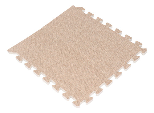 Alfombrilla De Espuma Puzzle, De Algodón Y Lino, Entrelazada