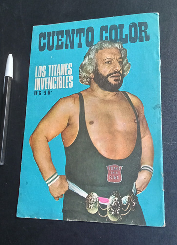 Cuento Color Los Titanes Invencibles Martín Karadagian E (Usado)