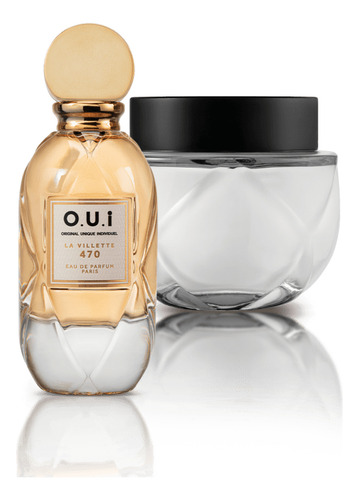 O.u.i La Villette 470: Crème Riche 200g + Eau De Parfum Feminino 75ml