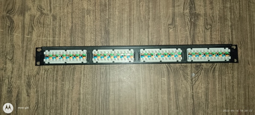 Patch Panel Systimax Cat 6 24 Puertos