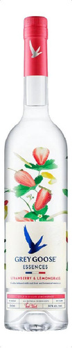 Grey Goose Essences litro saborizados sabor strawberry & lemongrass