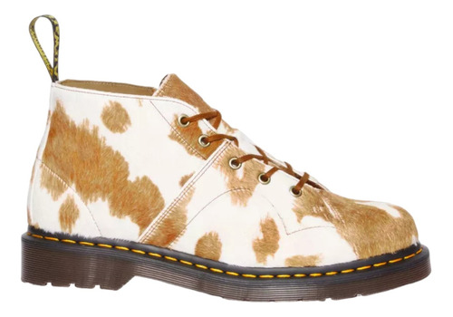 Dr. Martens Botas Church De Pelo Con Estampado Vaca De Mujer