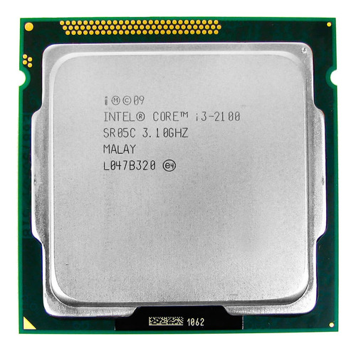 Procesador Intel Core I3 2100 Lga 1155 3.1ghz 3m Usado