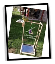 Comprar Juego Para Loro Amazónico Con Comederos