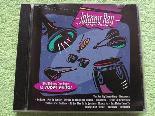 Eam Cd Johnny Ray Y Salsa Con Clase 14 Super Exitos 1993 Emi