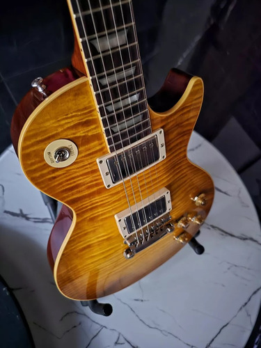 Gibson Les Paul 1959 Historic Custom Shop R9 59 Green Lemon Diestro Green Lemon Rosewood (Usado)