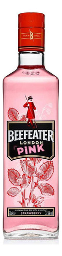 Caja De 12 Ginebra Beefeater Pink 700 Ml