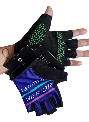 Guantes Ciclismo Ruta Mtb Deportivos Gym Lampre Talla Xl