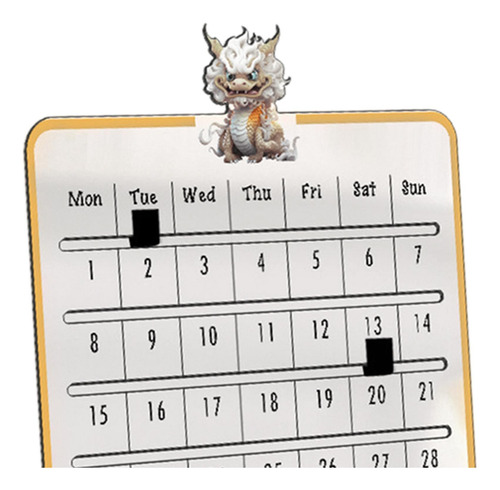 Calendario De Escritorio Acrílico, Calendario,