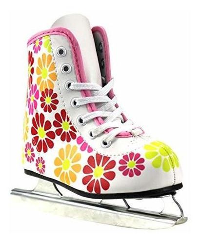 Patines Doble American Flower Power Para Niñas.