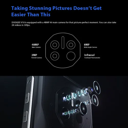 Doogee V10 5g 8gb 128gb Dual Sim Duos