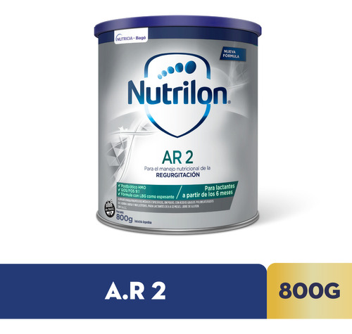 Nutrilon Especialidades Leche Polvo Ar 2 Antireflujo 800gr