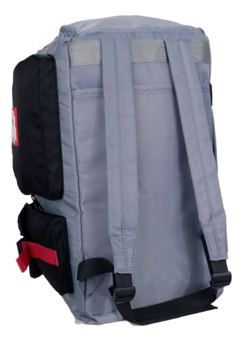 Mochila Reebok Deportivo Bolso Antirrobo Botinero Viaje Color Verde Diseño De La Tela Liso