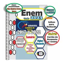 Comprar Enem 2023  Provas E Gabaritos Enem Apostila Enem Provas Ateriores De 2017 A 2022 Últimos 6 Anos Com Gabarito Oficial Enem