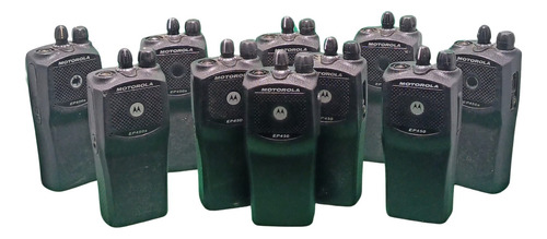 Lot De 10 Rádios Ep450 Vhf Motorola Completos Com Acessórios (Usado)