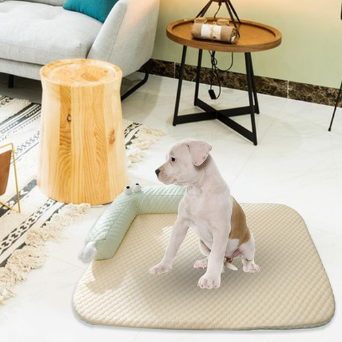 Cama Para Perro, Almohadilla Para Jaula, Almohadilla Verde M