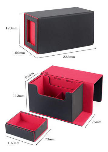 Caja De Almacenamiento De Tarjetas, Caja Grande De Tarjetas