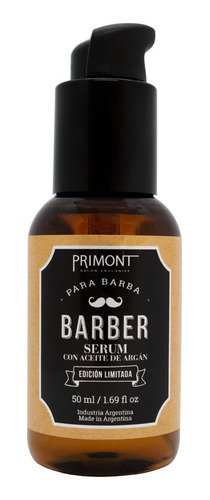 Primont Barber Shampoo + Acondicionador Serum Pomada 6c