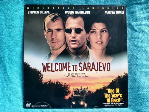 Ld Laserdisc Welcome To Sarajevo 1ª Edição 1992 Pouco Uso